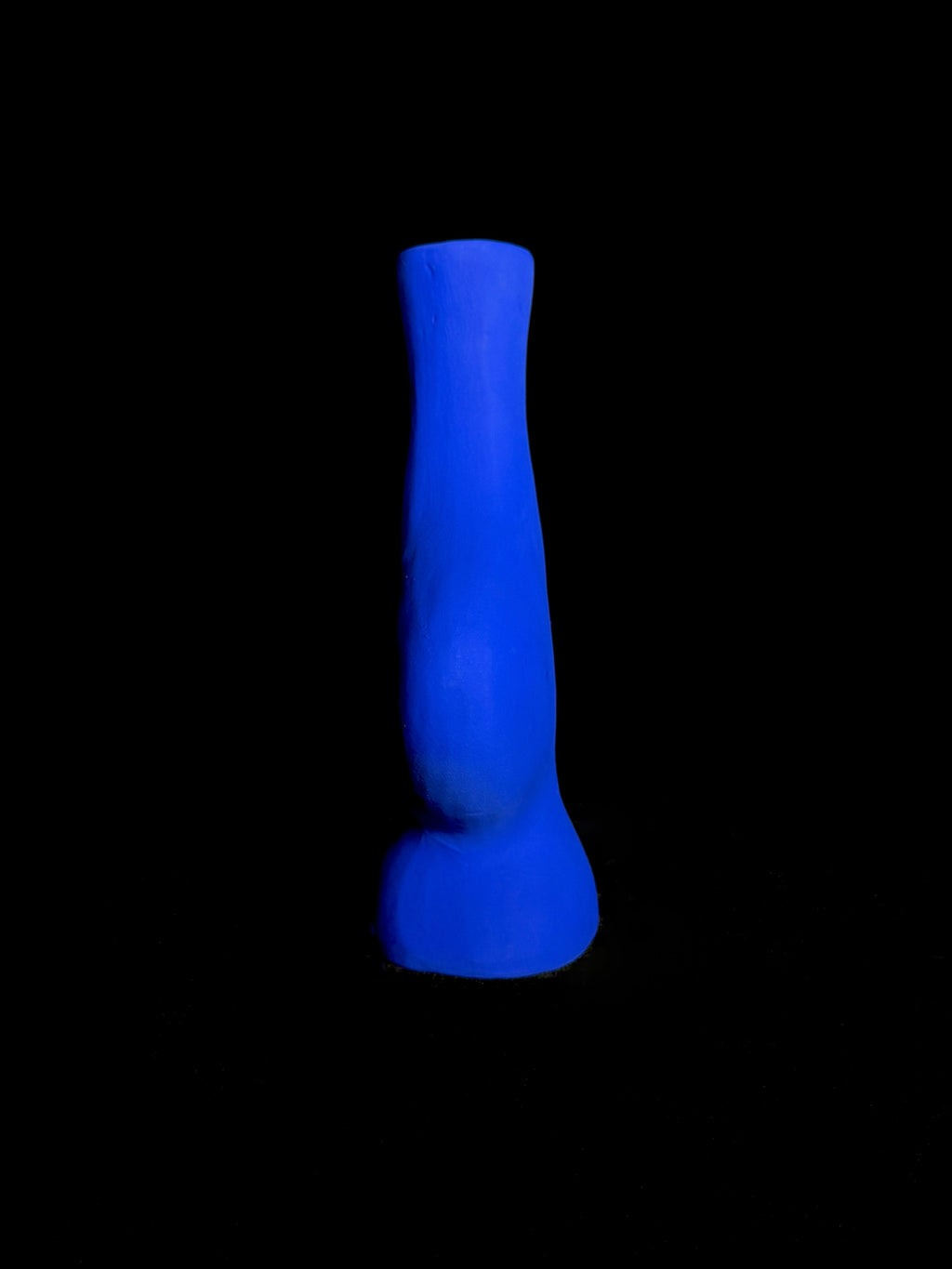 Vase Sculptural - Bleu Majorelle