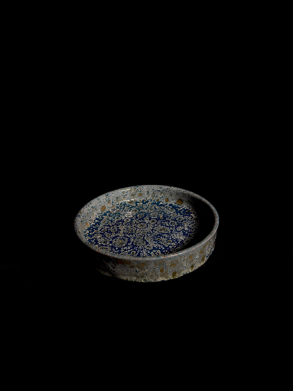 Set d’assiettes texturées – Émail bullé artisanal