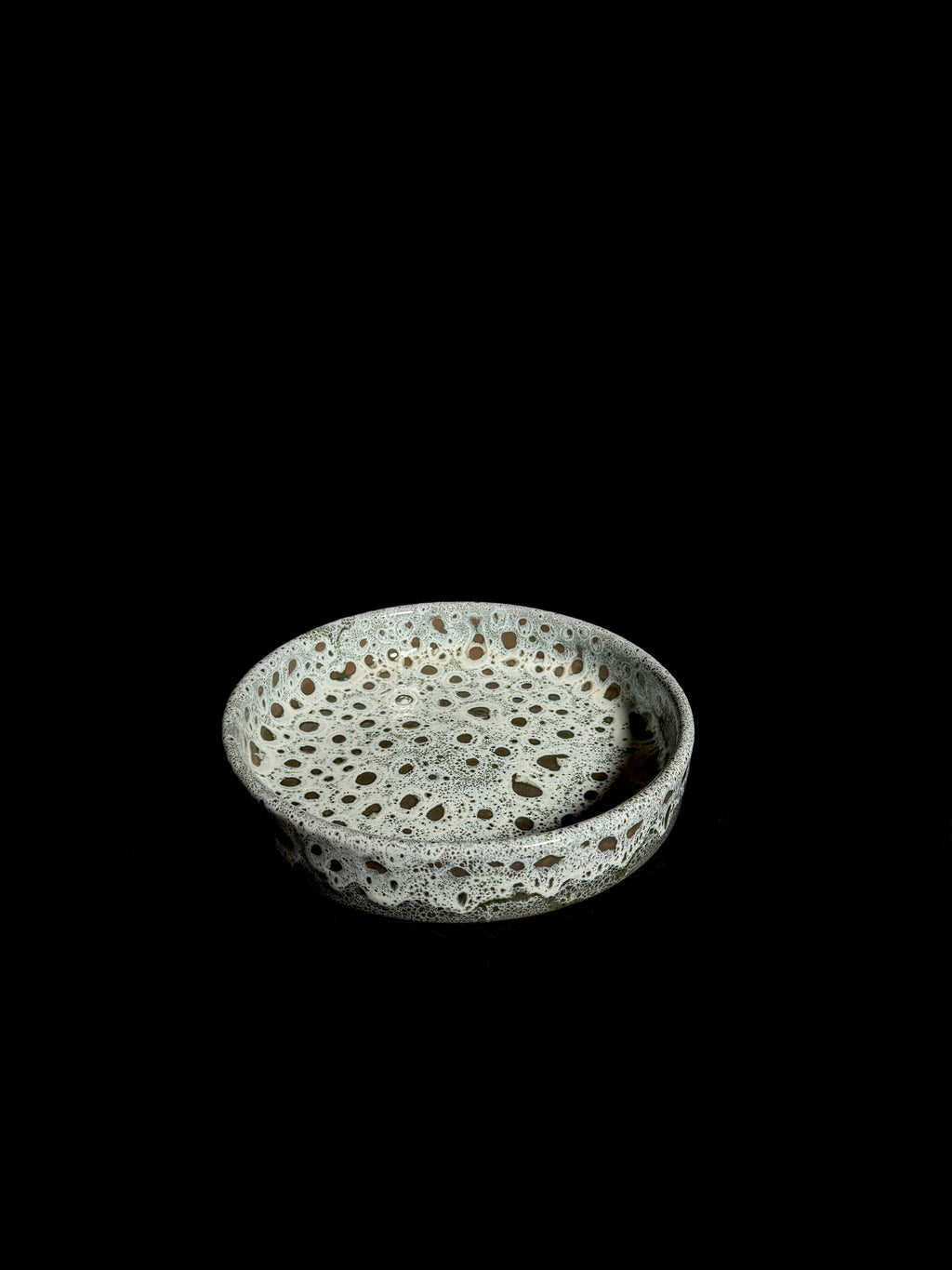 Set d’assiettes texturées – Émail bullé artisanal